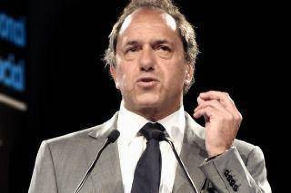 Scioli: tenemos que revertir la situaci�n y buscar que el delincuente tenga miedo y no la gente