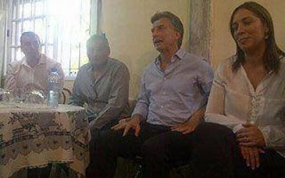 Macri acompa�� a Vidal en su visita a Lomas