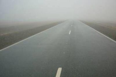 Precauci�n en las rutas N�3, 26 y 25