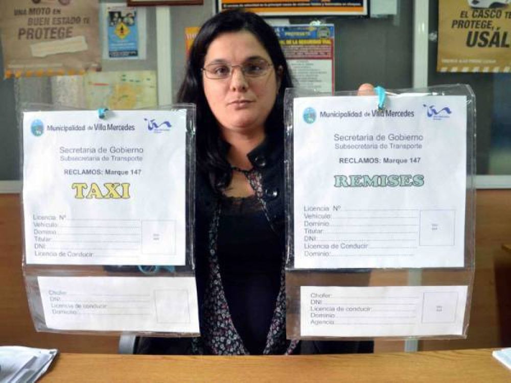 Taxis y remises exhibir�n datos sobre los conductores
