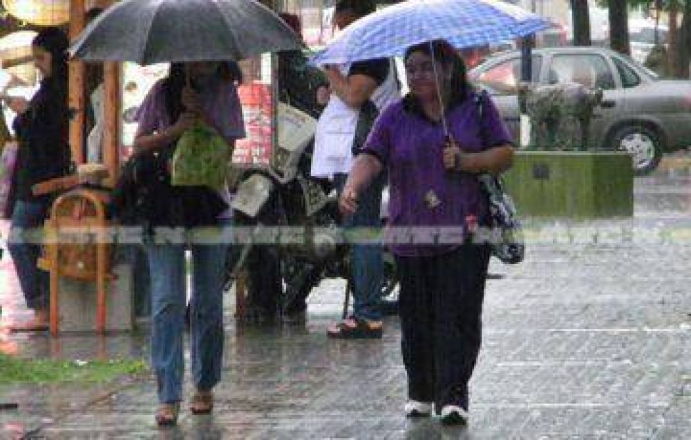 Mal tiempo y lluvias en Resistencia hasta el jueves