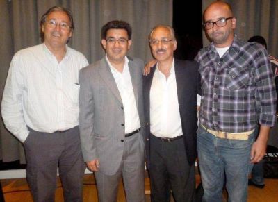 Los Concejales del Frente para la Victoria, Jorge Lenzi y Diego Yanson asistieron a un acto que se realizo en el Municipio vecino de Roque P�rez