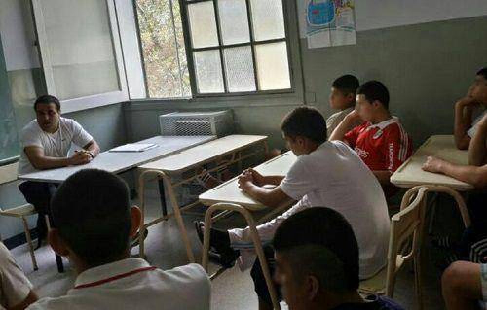 Comenzaron las clases para todos los j�venes privados de libertad
