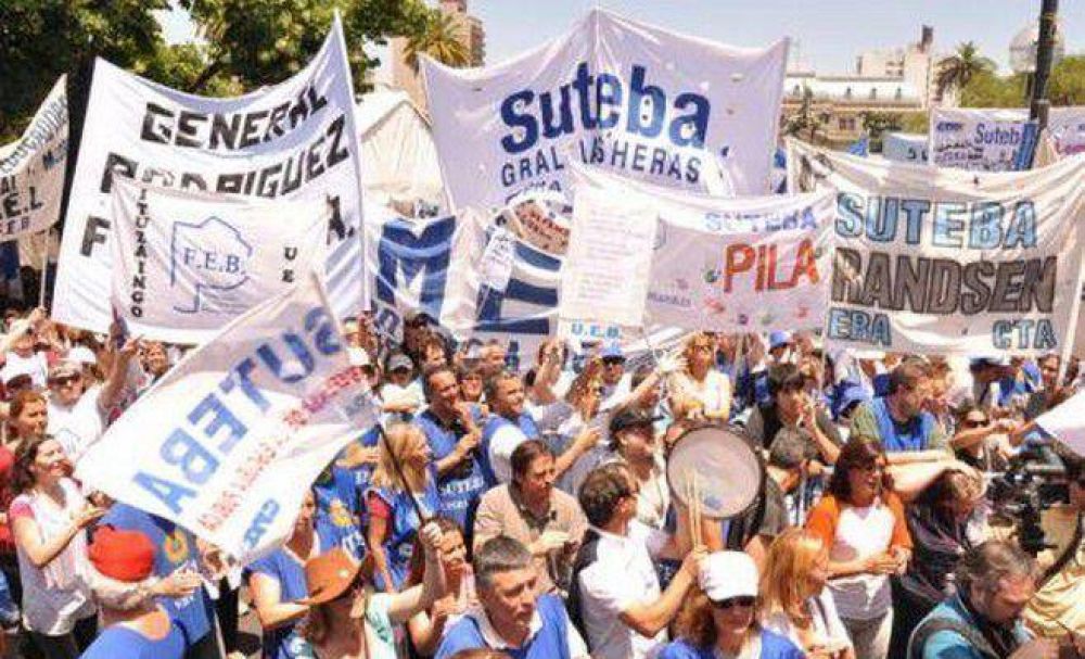 Suteba-Ctera  no adhieren al 10A