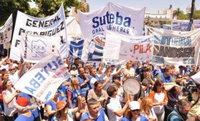 Suteba-Ctera  no adhieren al 10A