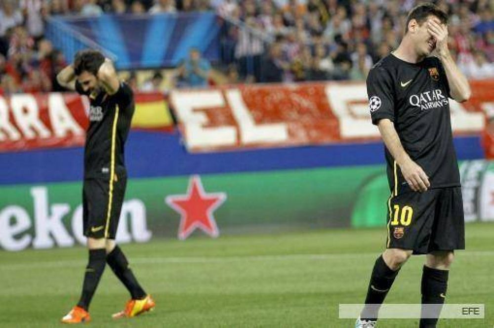 El Atl�tico de Simeone dio el gran golpe y elimin� al Barcelona de Messi