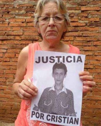 Crimen en Garup�: La familia de Cristian Mendoza marchar� el viernes para pedir justicia 