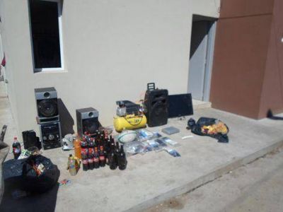La Polic�a esclareci� el robo perpetrado en el camping del Racing Club 