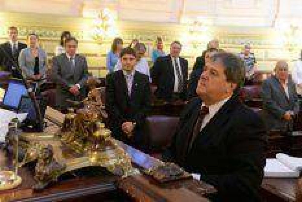 Rubeo fue reelecto al frente de la C�mara de Diputados