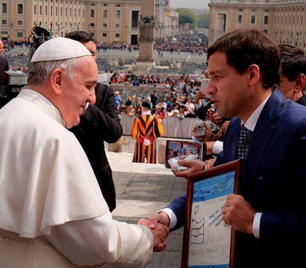 El Papa Francisco recibi� en el Vaticano a Juan Pablo de Jes�s