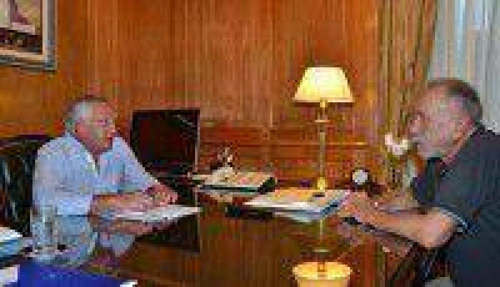 Fellner se reuni� con el presidente del STJ
