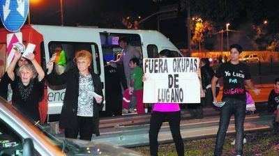 Por la toma en Lugano, cortan la Dellepiane casi todos los d�a