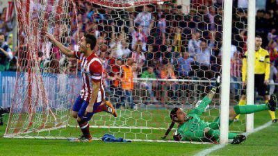 El Atl�tico Madrid derrumb� al Bar�a y lleg� a semis tras 40 a�os