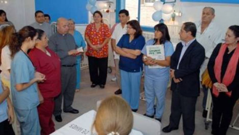 El Ancasti remodel� una de las salas del Hospital de Ni�os