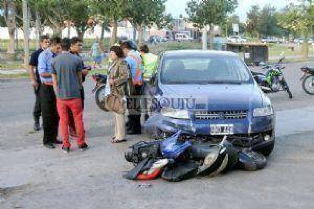Accidentada jornada en el centro de la Capital
