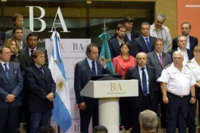 La apuesta de Scioli por la seguridad