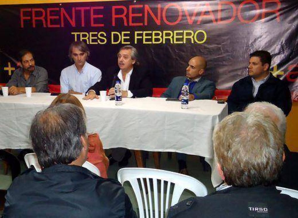 Alberto Fernndez comparti actividad con el massismo de Tres de Febrero