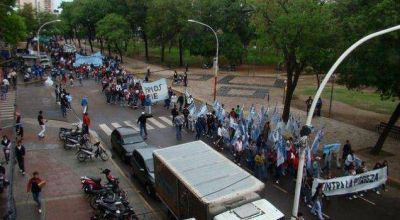 Barrios de Pie se sum� al paro nacional