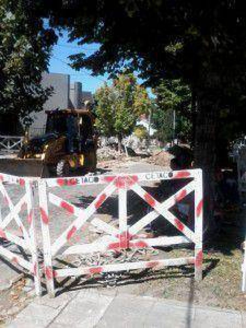 Temperley: la obra de refuerzo del agua est� en su etapa final