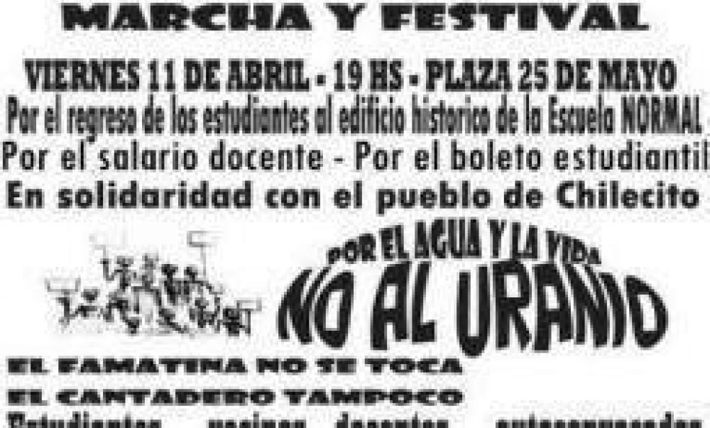 Convocan a una marcha para hacer o�r los reclamos sectoriales