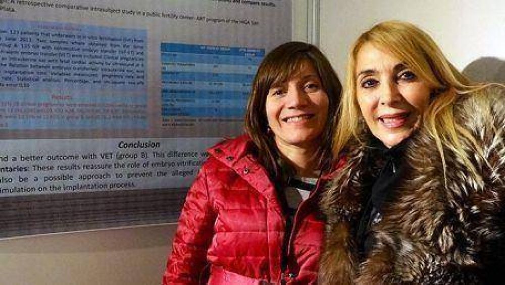 M�dicas platenses premiadas por su t�cnica de inseminaci�n