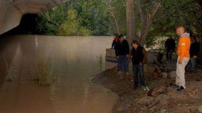 P�rez Cat�n recorri� la m�rgen del R�o Chubut y supervis� labores municipales