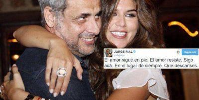 El emotivo tweet de Jorge Rial para Loly Antoniale: "El amor sigue en pie, resiste"