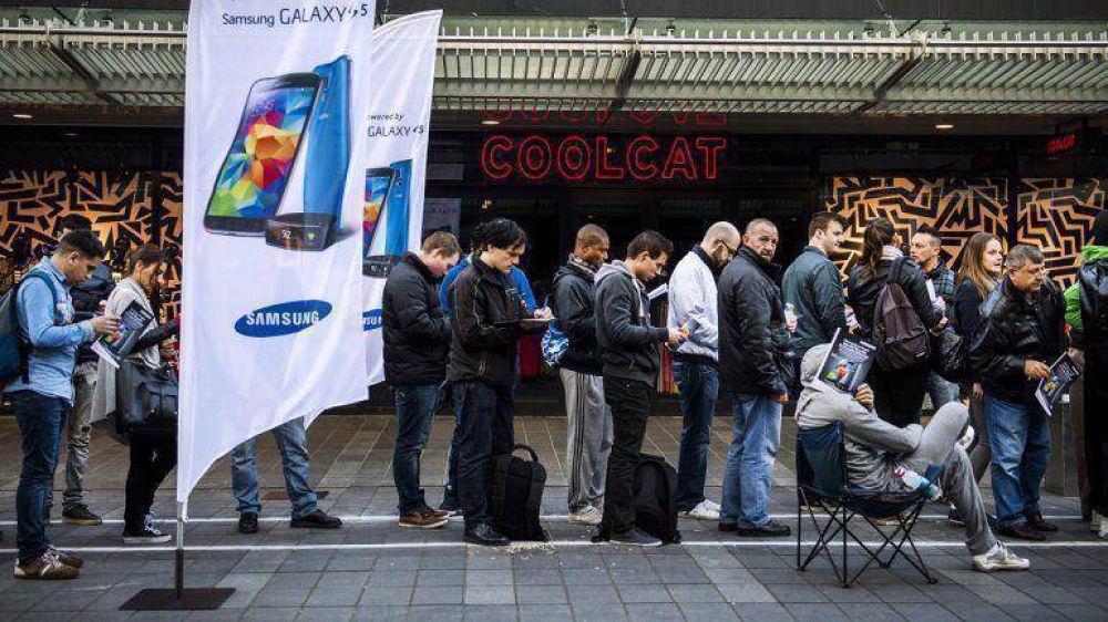 Debut mundial del Galaxy S5 dej� afuera a Argentina y Venezuela