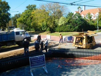 Pluviales: OSSE confirm� importante avance en obras de remodelaci�n
