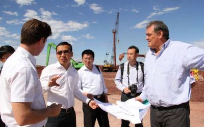Concluy� la visita de la delegaci�n de China State