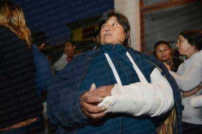 La comerciante baleada reclam� seguridad junto a sus vecinos