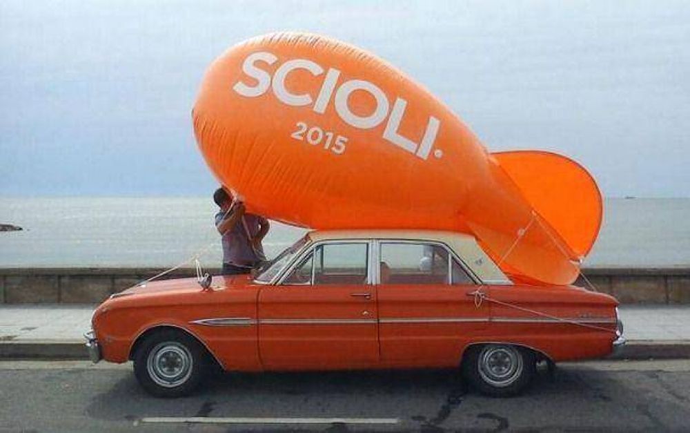 Marplatenses buscan que Scioli sea presidente en 2015