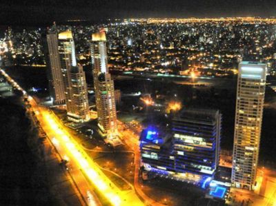 Vigilancia desde el aire: una noche en el helic�ptero policial que recorre Rosario