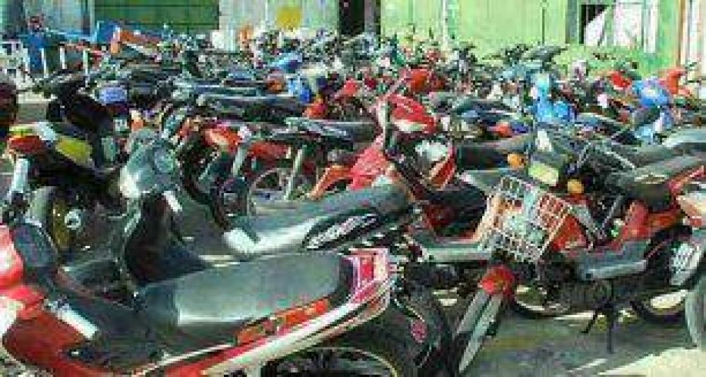Media sanci�n para el remate de veh�culos secuestrados