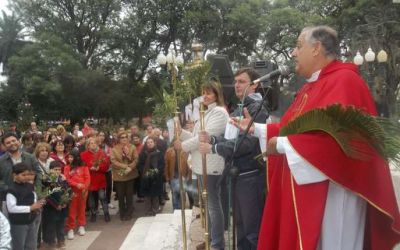 Se realiz� la tradicional bendici�n de los ramos