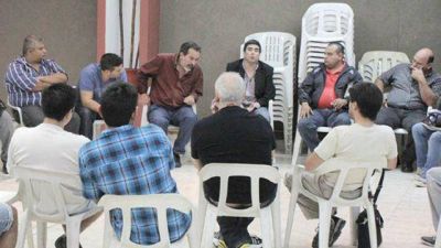 Fuertes busca apoyo en el Frente Sindical Entrerriano	