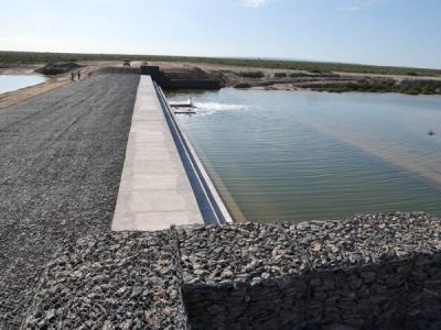 Este lunes inauguran dos azudes en el R�o Desaguadero