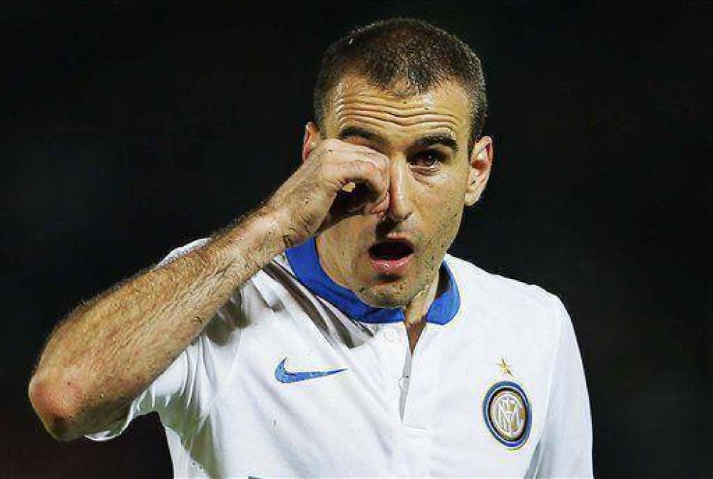 El bahiense Rodrigo Palacio volvi� a marcar en la goleada del Inter