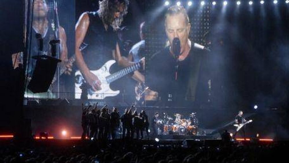 Metallica: hubo un 75% de trabajo en negro en el show