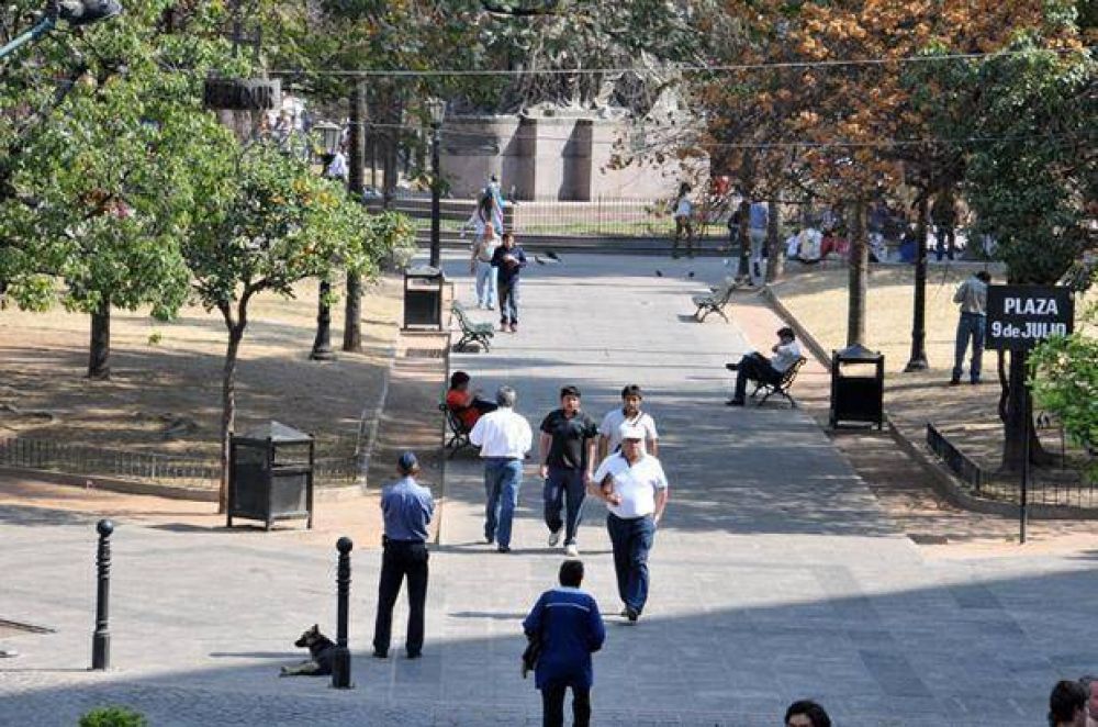EMBELLECER�N LA PLAZA 9 DE JULIO