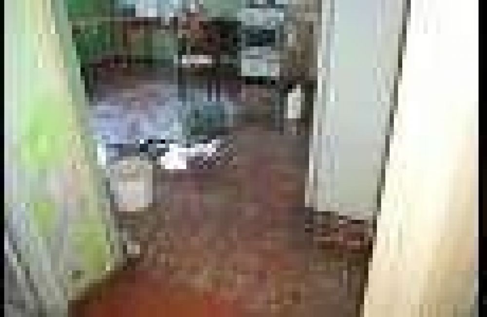 Inundaci�n en la casa parroquial de Segu�