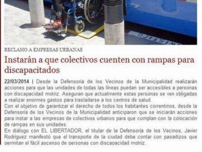 Acceso para discapacitados: solicitan cambios en sala teatral