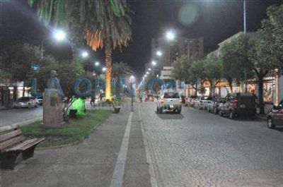 Piden mejoras de iluminaci�n del centro