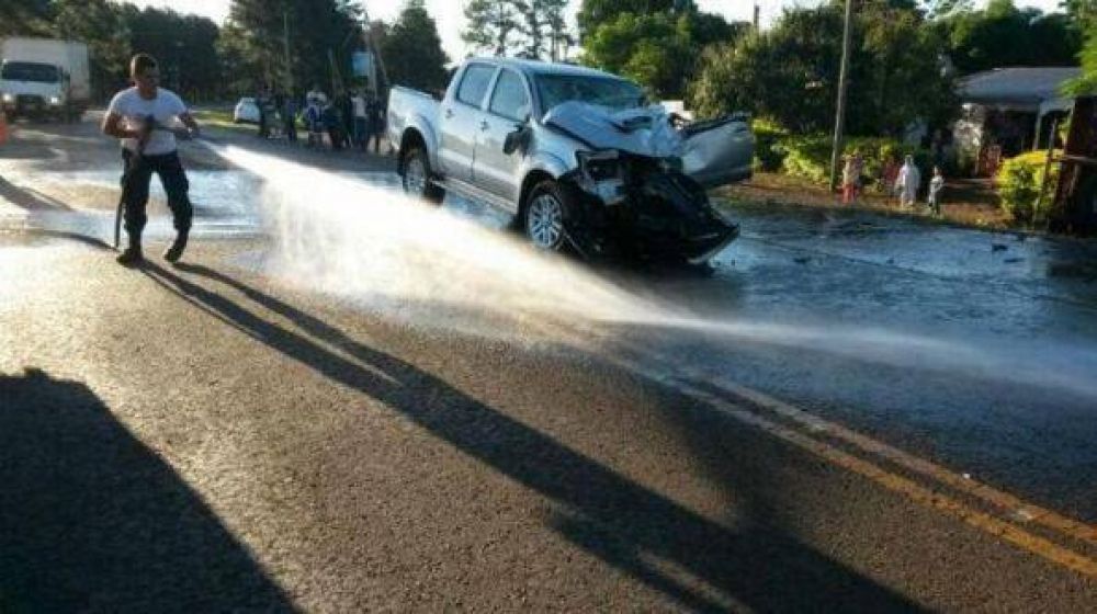 Un hombre termin� gravemente herido tras un accidente en Panamb�