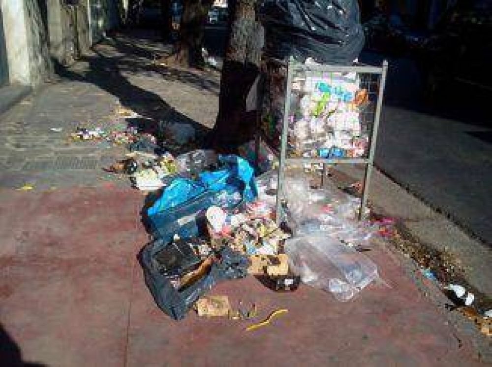 Pleno centro, un asco