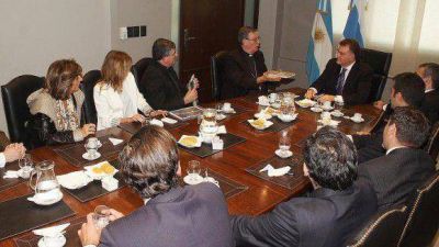 Amaya y Zecca se reunieron por el Congreso Eucar�stico 2016