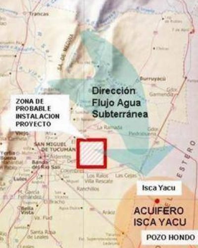 Basural tucumano estar�a sobre acu�fero que abastece a ciudades santiague�as 