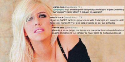 La furia descontrolada de Wanda Nara