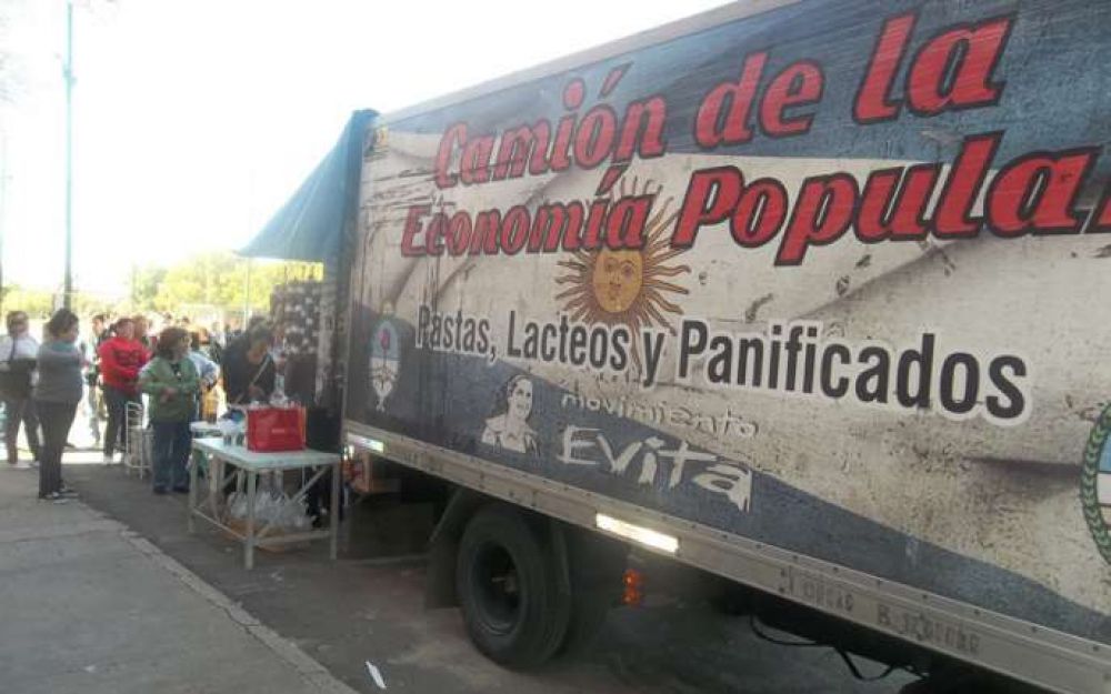 Econom�a Popular: Comercializaron pastas, l�cteos y panificados