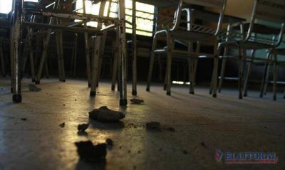 Escuela del San Benito: proyectan terminar las obras en no m�s de 45 d�as